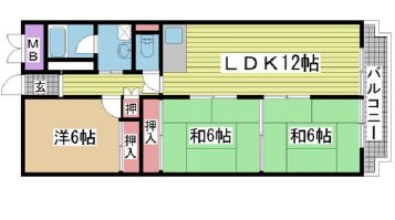 物件○○の間取り図