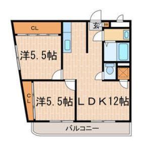 物件○○の間取り図