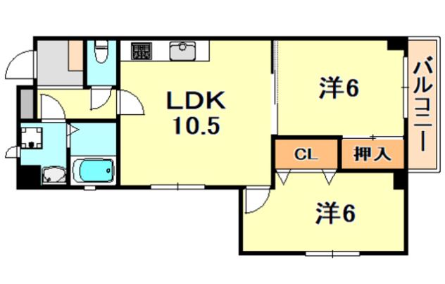 物件○○の間取り図