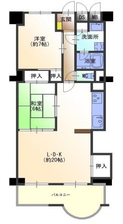 物件○○の間取り図