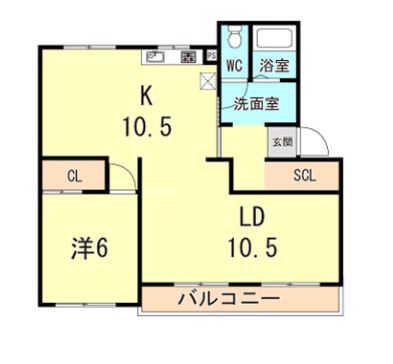 物件○○の間取り図