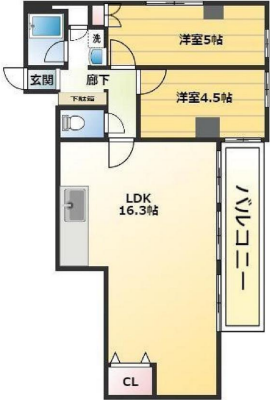 物件○○の間取り図