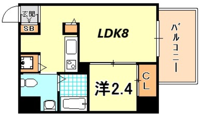 物件○○の間取り図