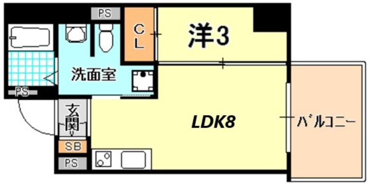 物件○○の間取り図