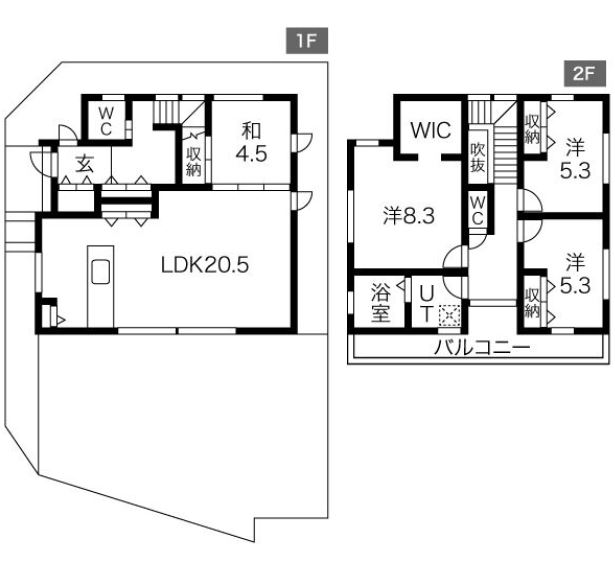 物件○○の間取り図