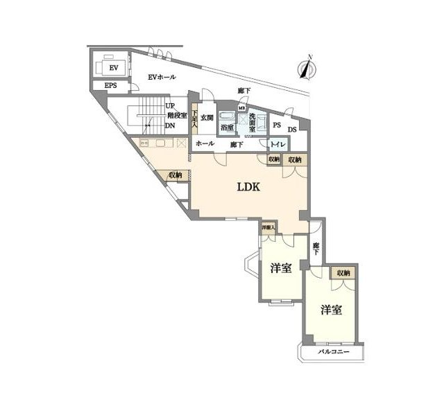 物件○○の間取り図