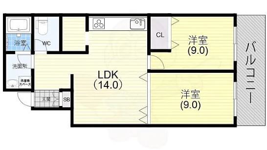 物件○○の間取り図