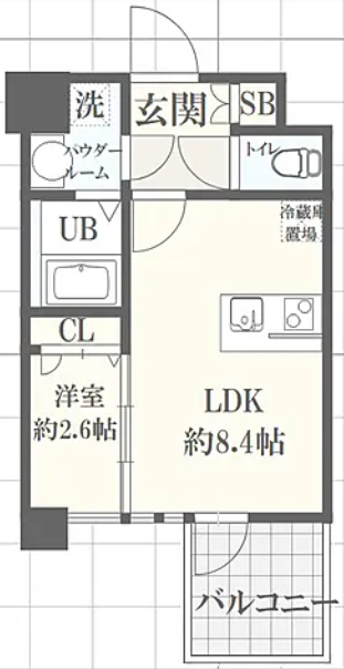 物件○○の間取り図