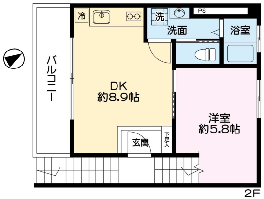 物件○○の間取り図