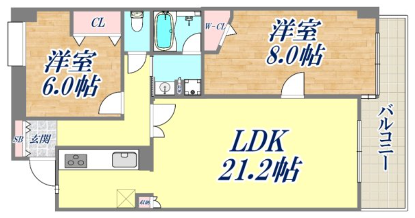 物件○○の間取り図