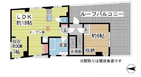 物件○○の間取り図