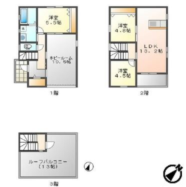 物件○○の間取り図