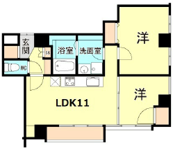 物件○○の間取り図