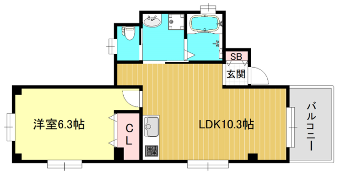 物件○○の間取り図