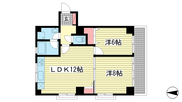 物件○○の間取り図