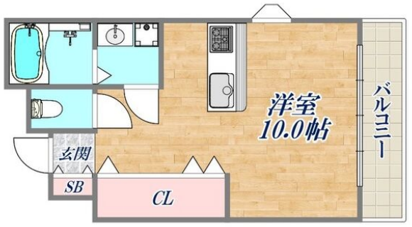 物件○○の間取り図