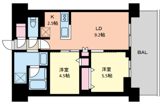 物件○○の間取り図