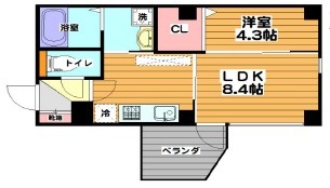 物件○○の間取り図