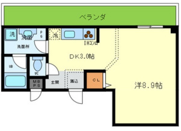 物件○○の間取り図