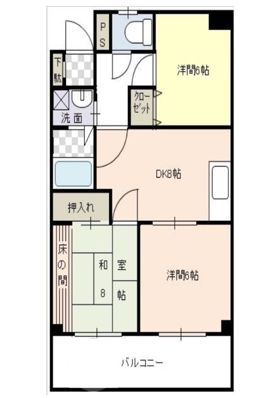 物件○○の間取り図