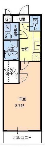 物件○○の間取り図