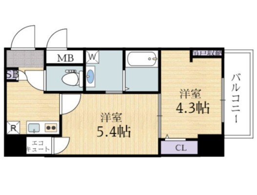 物件○○の間取り図