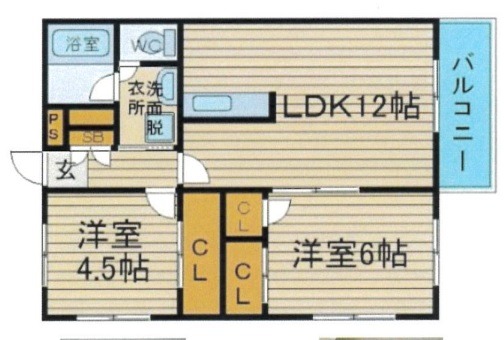 物件○○の間取り図