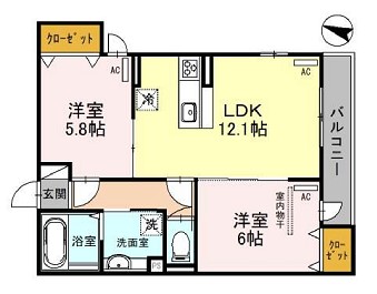 物件○○の間取り図