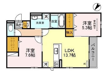 物件○○の間取り図