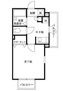 物件○○の間取り図