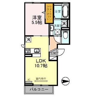 物件○○の間取り図