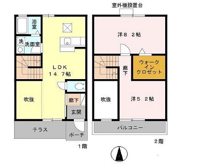 物件○○の間取り図