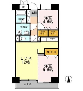 物件○○の間取り図