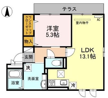 物件○○の間取り図