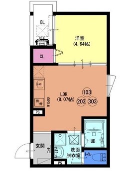 物件○○の間取り図