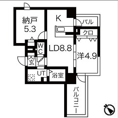 物件○○の間取り図