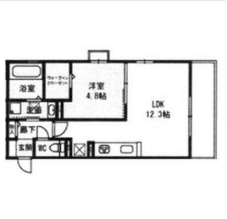 物件○○の間取り図