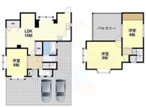 物件○○の間取り図