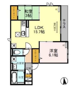 物件○○の間取り図