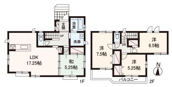 物件○○の間取り図