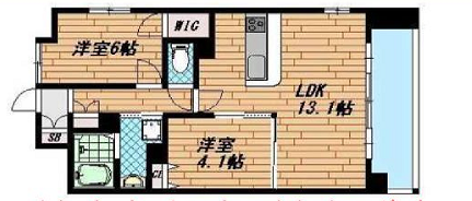 物件○○の間取り図