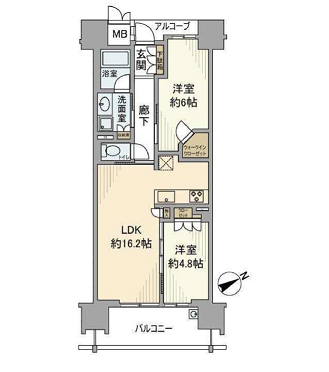 物件○○の間取り図