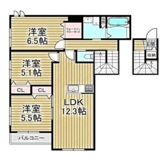 物件○○の間取り図