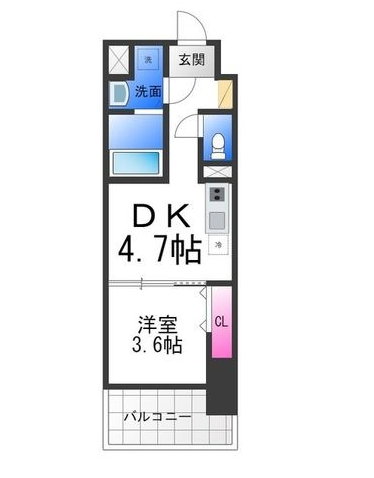 物件○○の間取り図