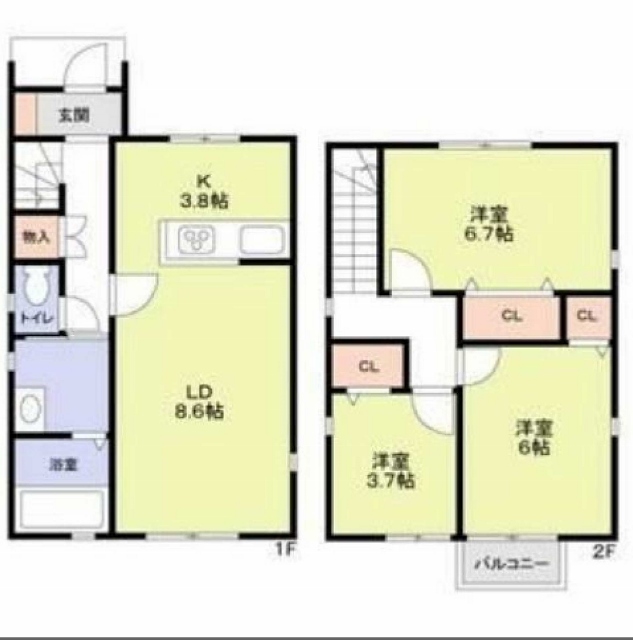 物件○○の間取り図