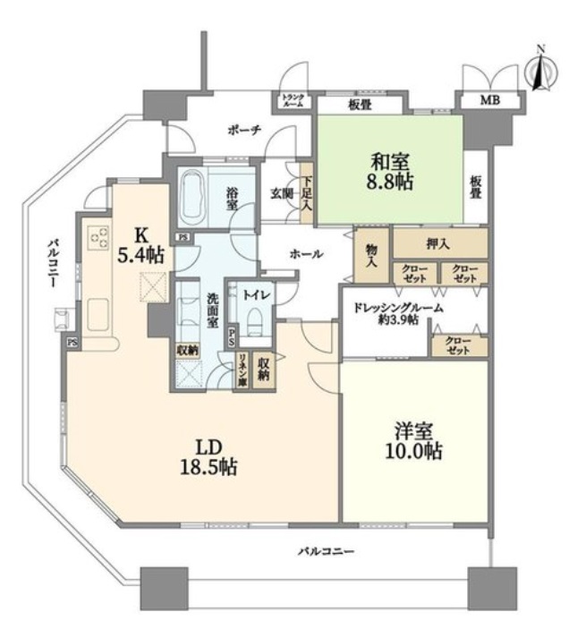 物件○○の間取り図