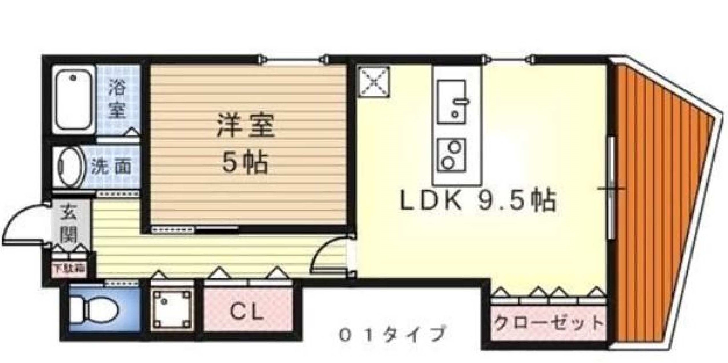 物件○○の間取り図