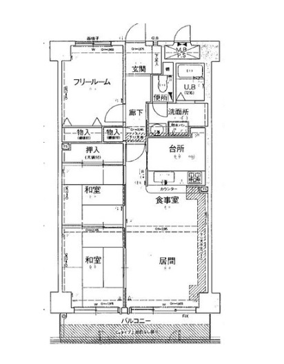 物件○○の間取り図