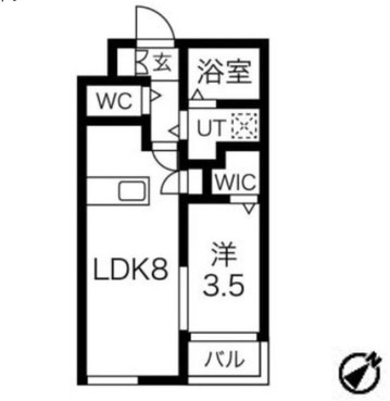 物件○○の間取り図