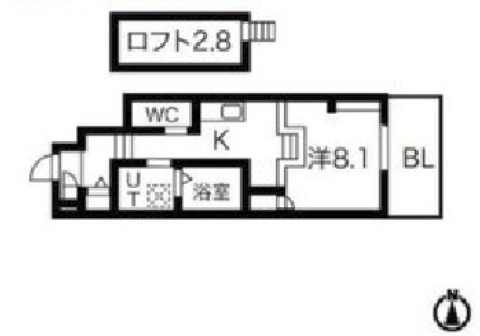 物件○○の間取り図